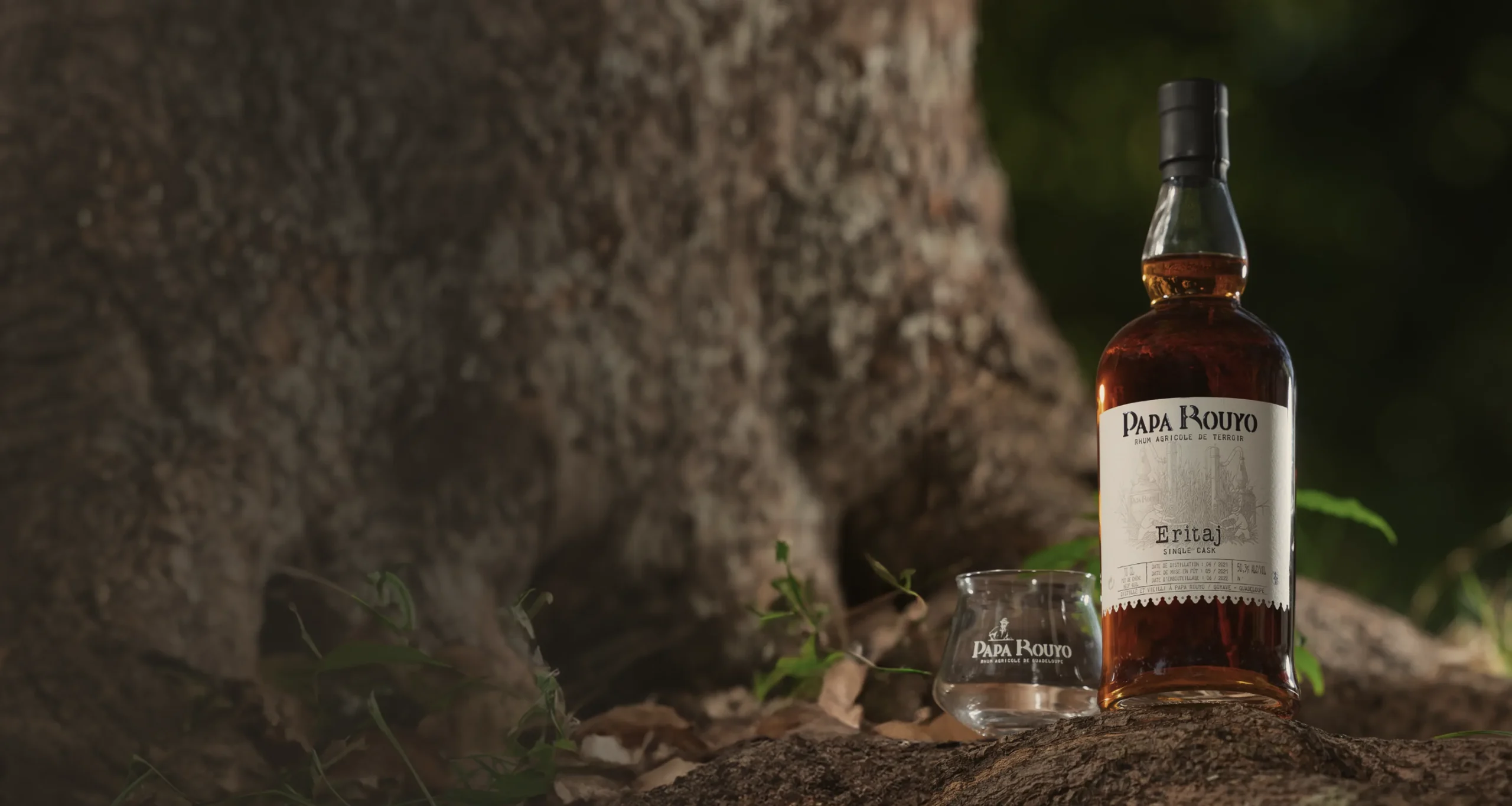 Rhum agricole Papa Rouyo à la distillerie de Goyave