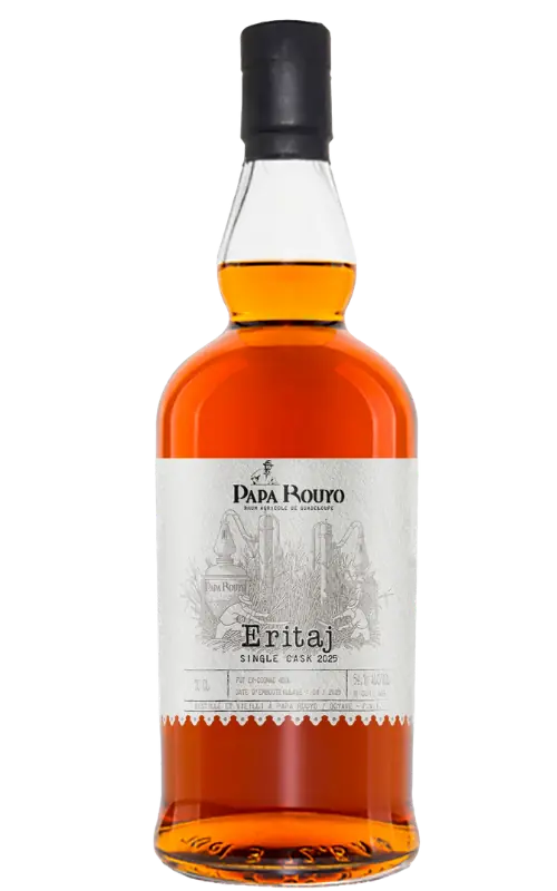 Rhum vieux Papa Rouyo Éritaj Single Cask 2025, 56,1 %
