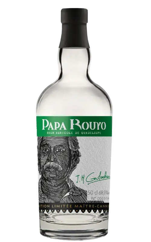 Rhum blanc Papa Rouyo Maître-Cannier batch 2, 68,9 %