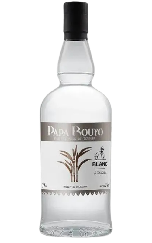 Rhum agricole blanc Papa Rouyo L'Œilleton, millésime 2022, 51 %, 70 cl